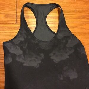 ✨LULULEMON black & grey yoga tank size 6✨